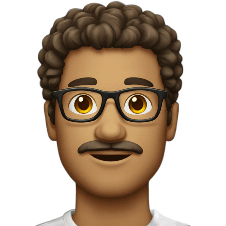 homem-cabelo-castanho-oculos emoji