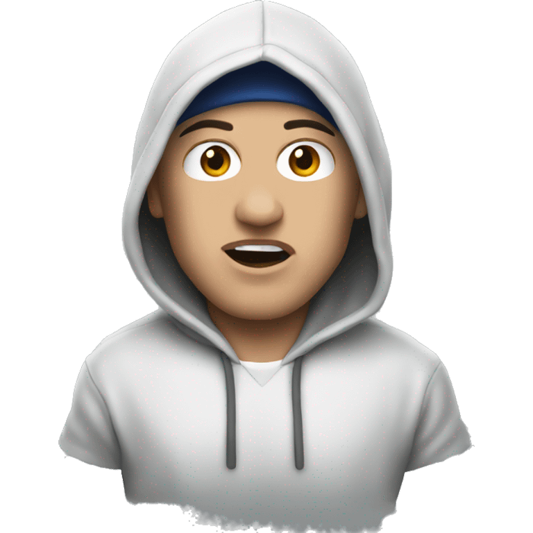 eminem with hood emoji