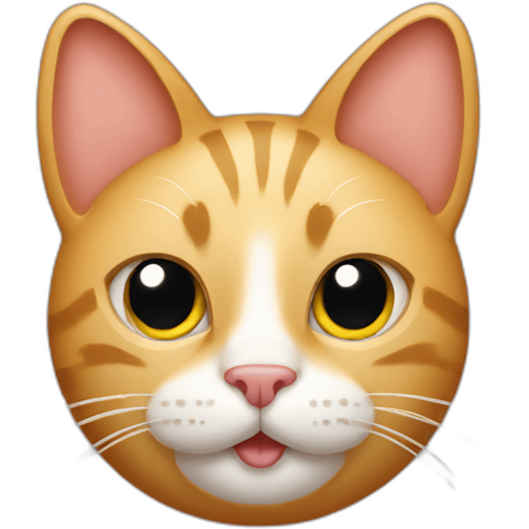 cat shaped iphone emoji