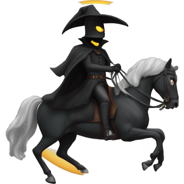 a headless horseman has a problem emoji