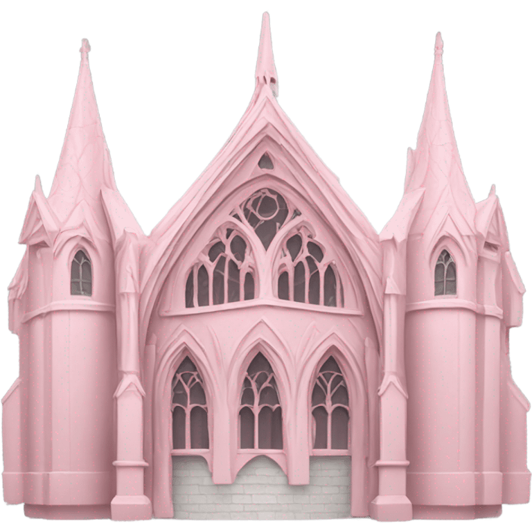 Light pink gothic architecture  emoji