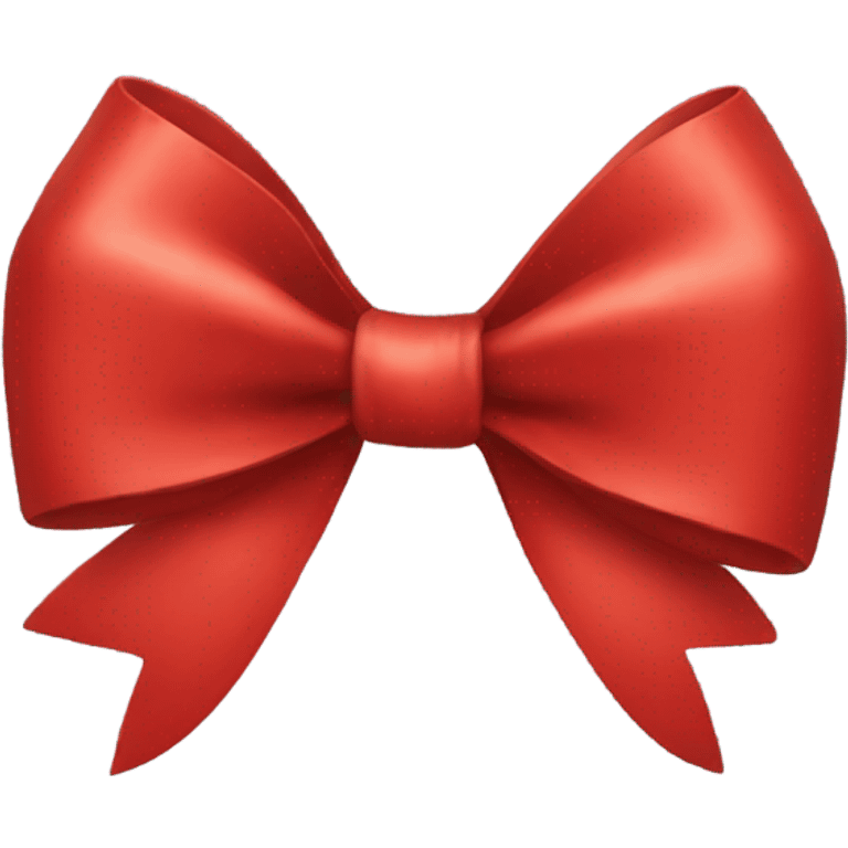 Red bow emoji