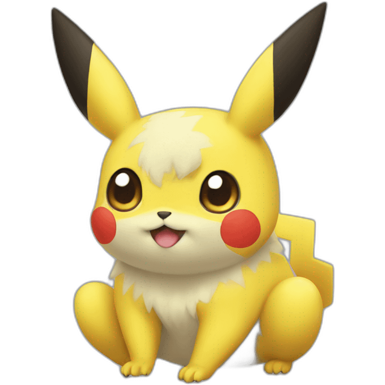 Cray picachu emoji