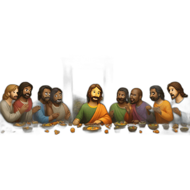 last supper emoji