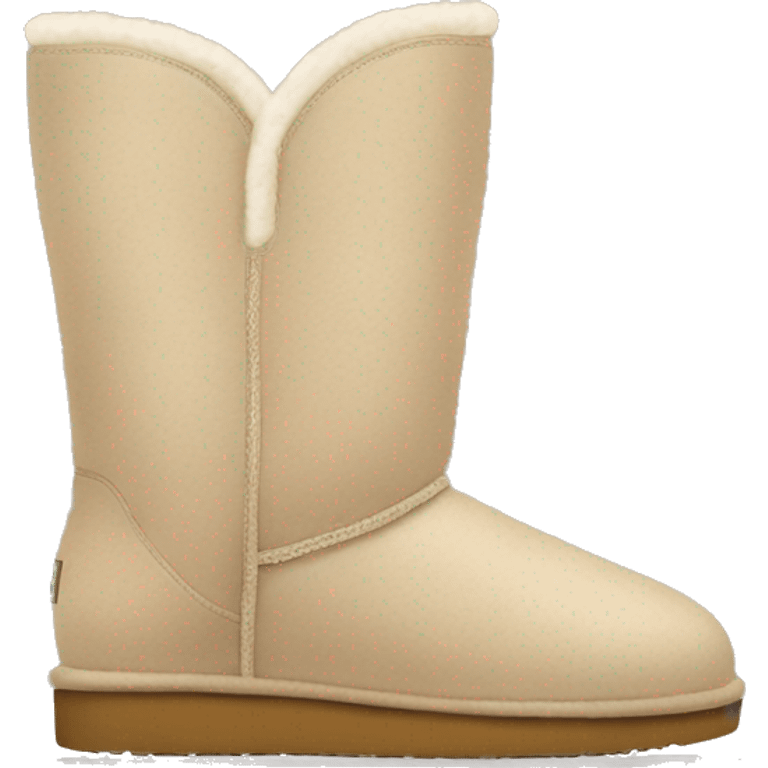 Beige uggs emoji