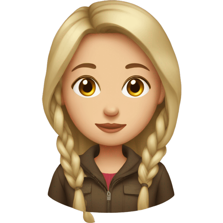 Russia girl emoji