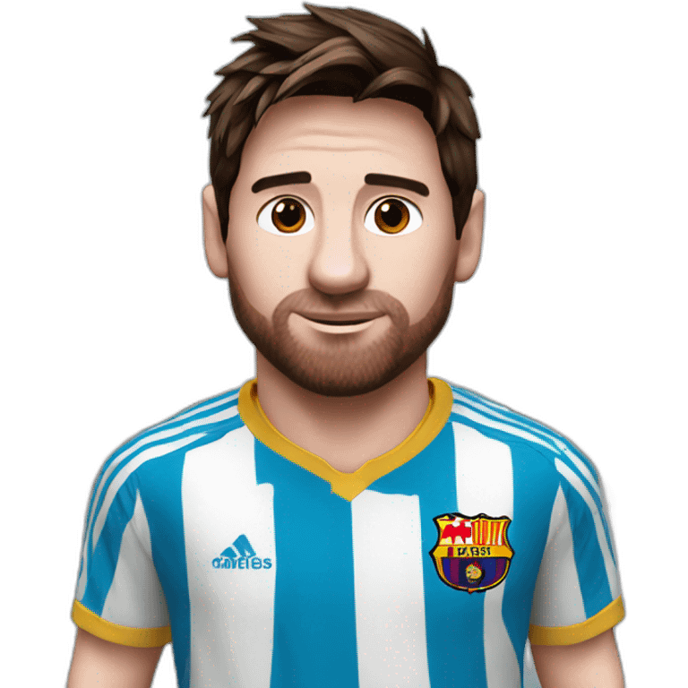 Messi Angel emoji