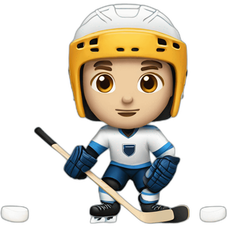 hockey player emoji