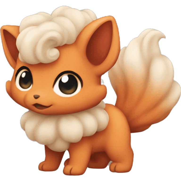 Cute vulpix emoji