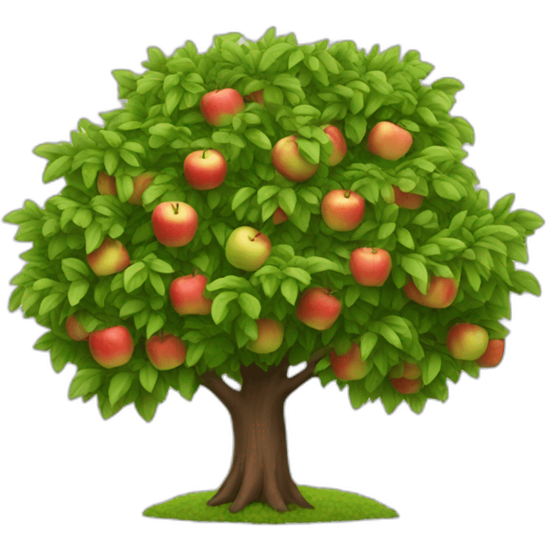 apple tree emoji