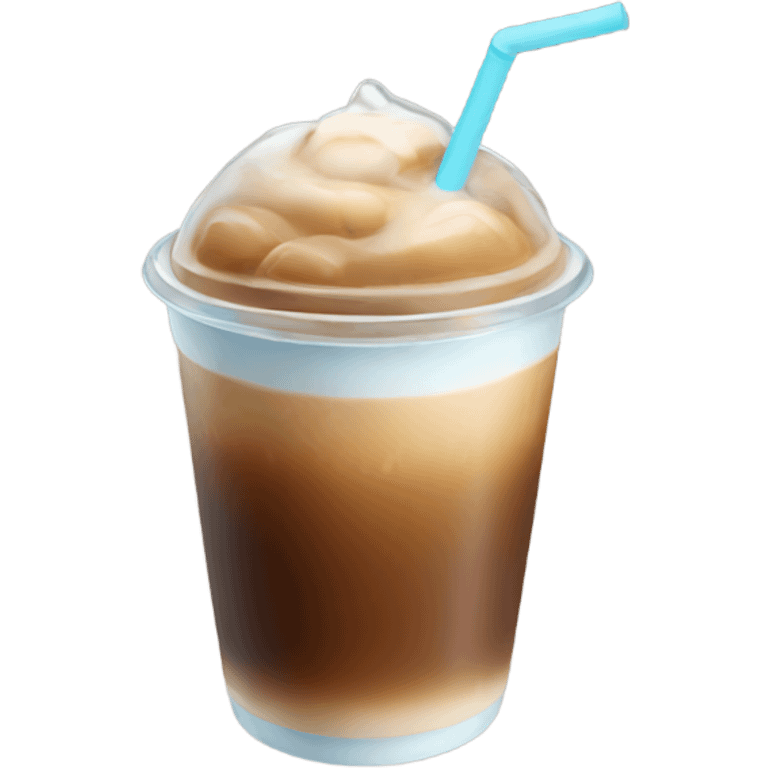 Iced coffee emoji