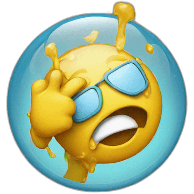 Un dab emoji