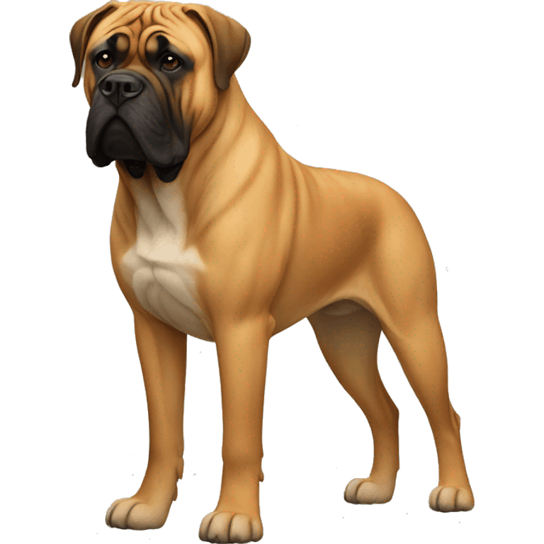 Bullmastiff Dog Breed Full Body emoji