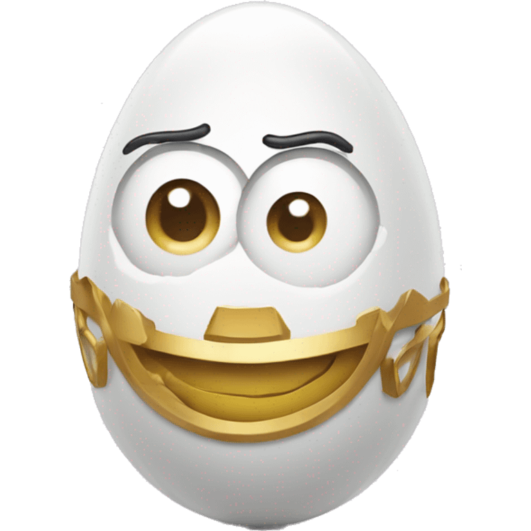 Fabergé egg cartoon character emoji