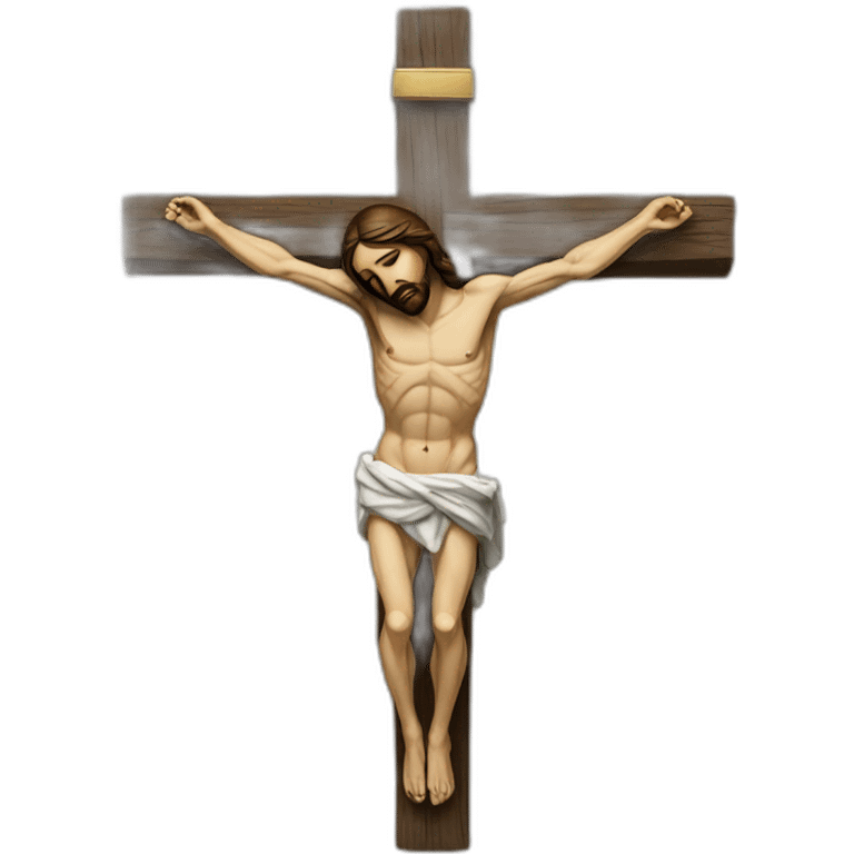 Crucified Jesus emoji