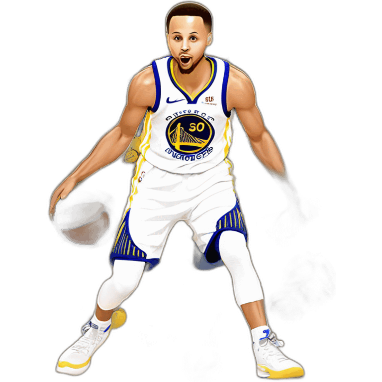 Stephen curry qui tire au pagner emoji