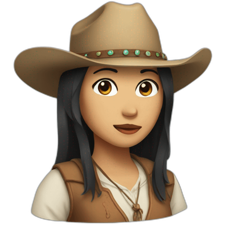 Marcy Wu with cowboy hat  emoji