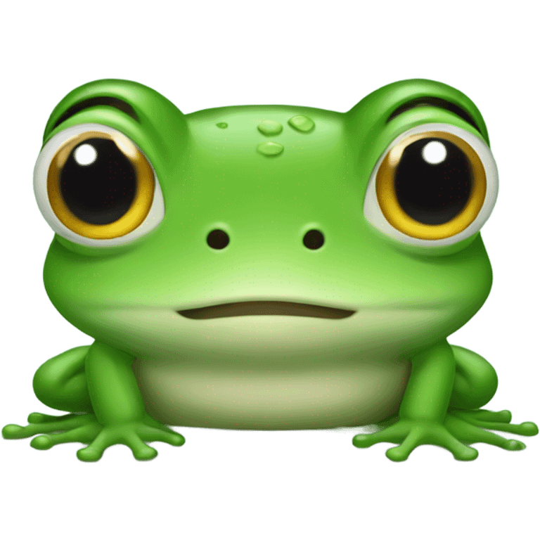 cute frog emoji