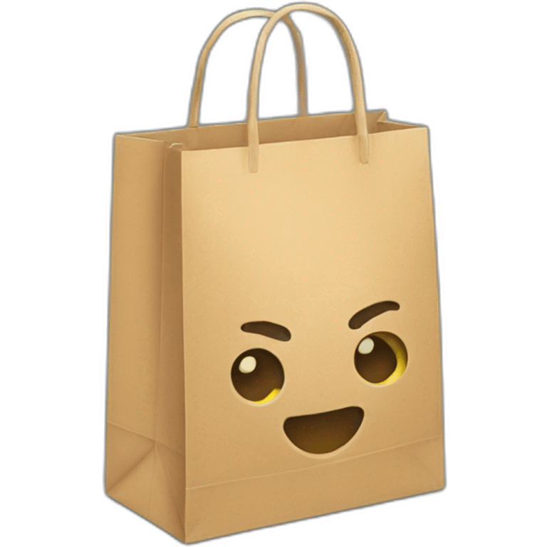 Shopping bag emoji