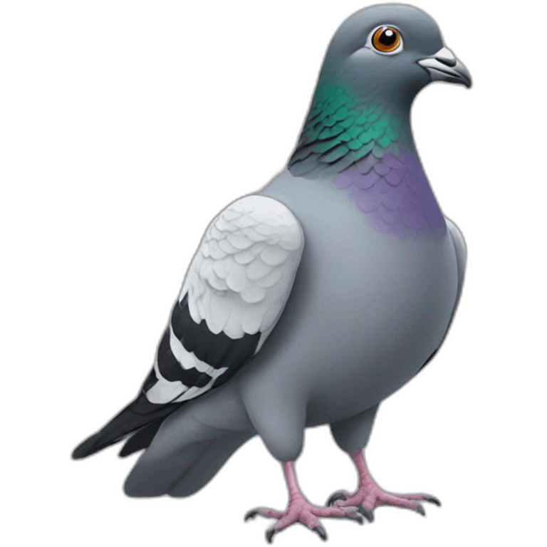 pigeon front facing emoji