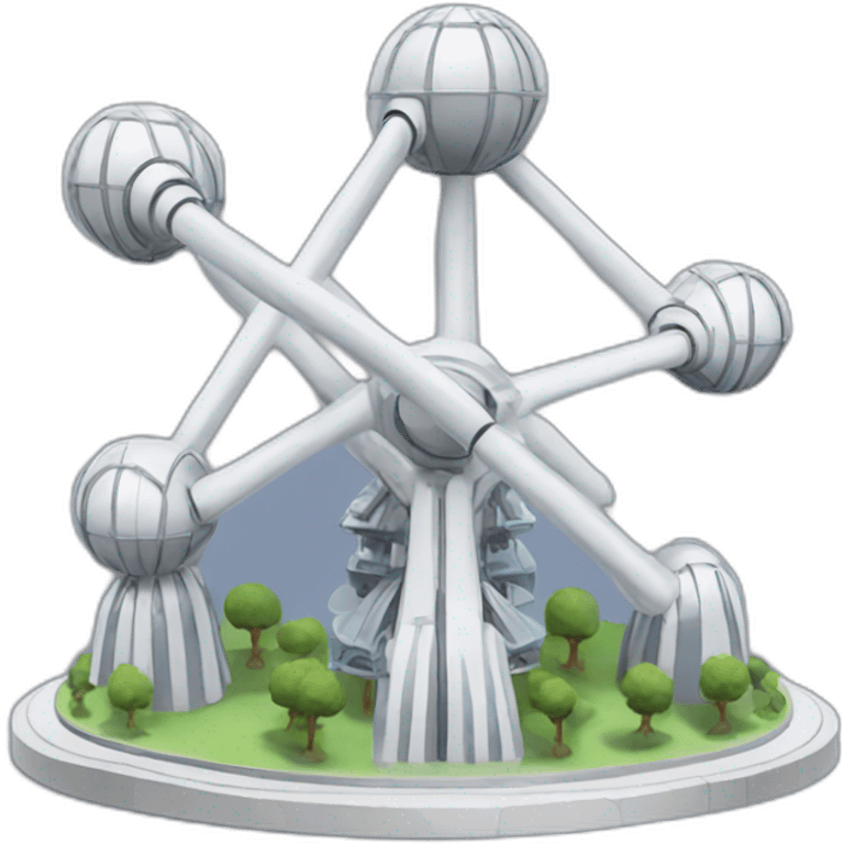 Monument atomium emoji