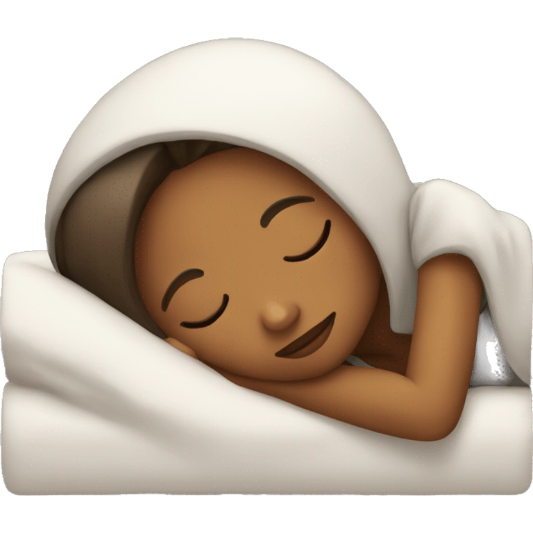 Girl sleeping  emoji