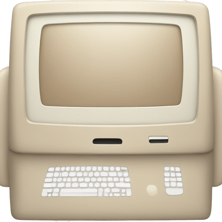 Beige iMac emoji