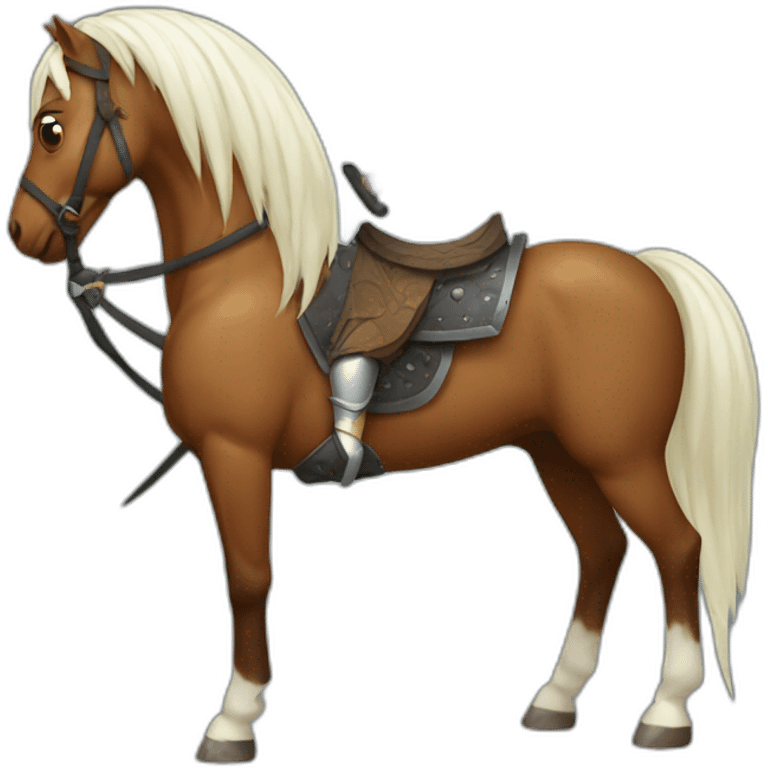 sword horse emoji