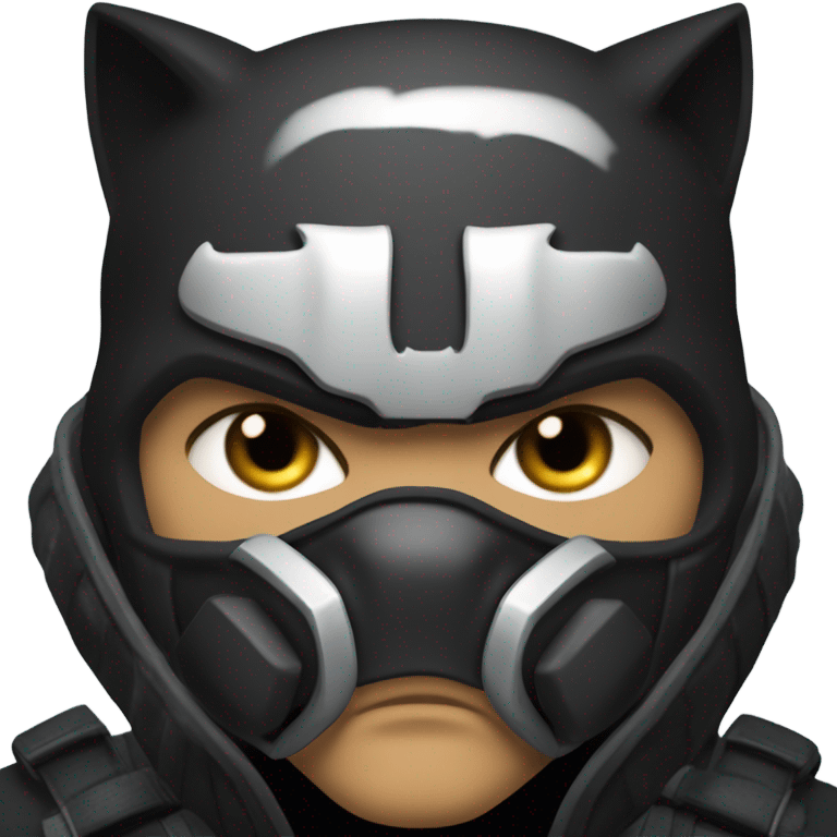 Bane as a cat emoji