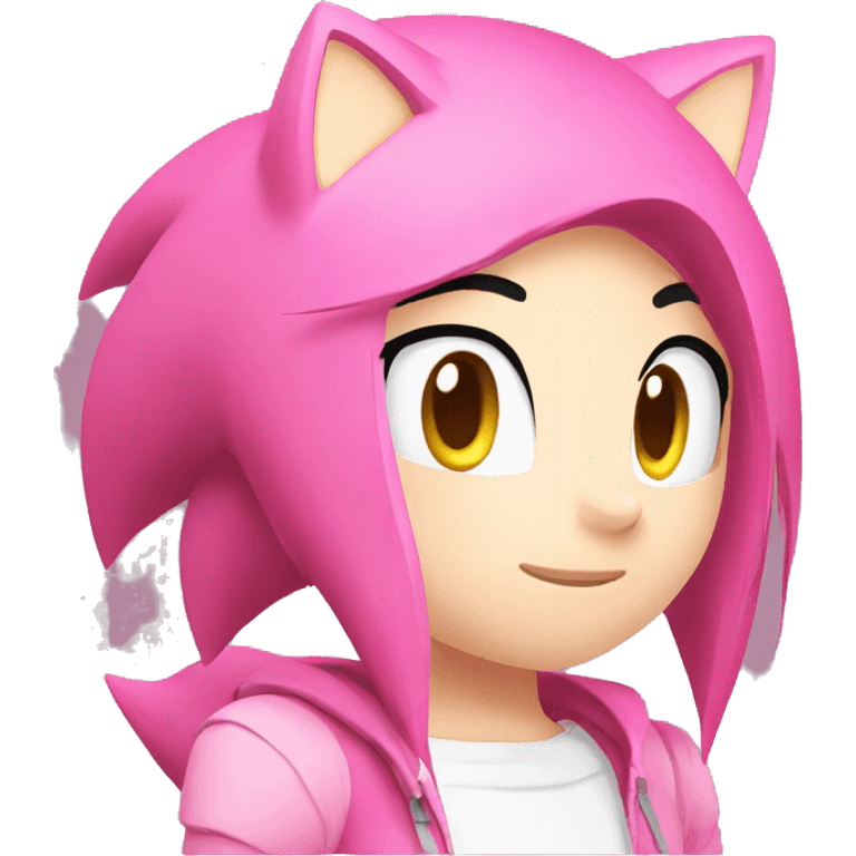 Amy Rose sonic emoji