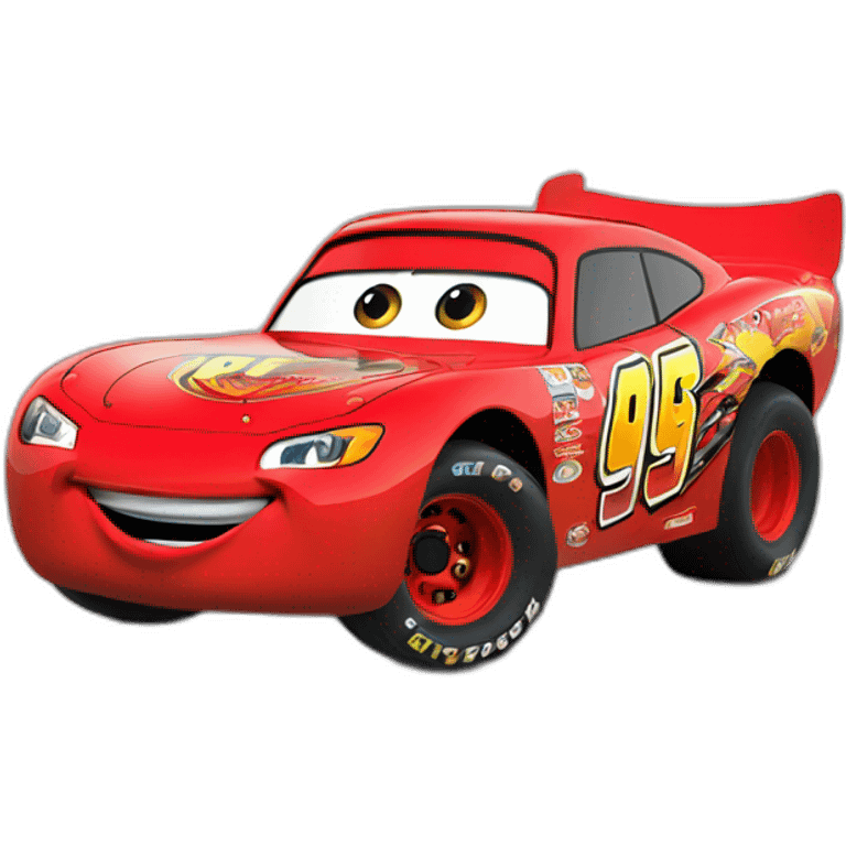 pixar mcqueen 95 emoji