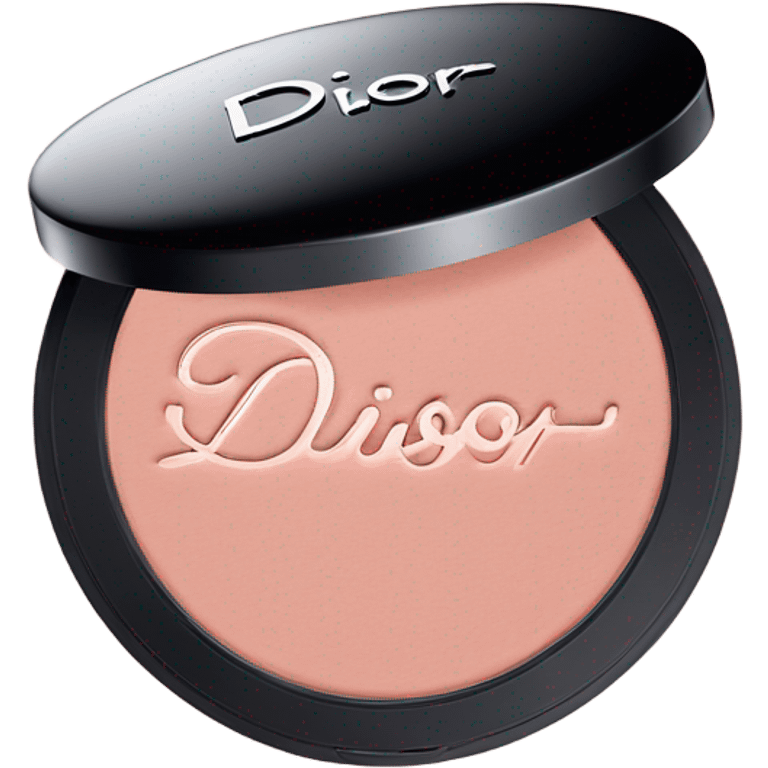 cute blush that says dior on it emoji