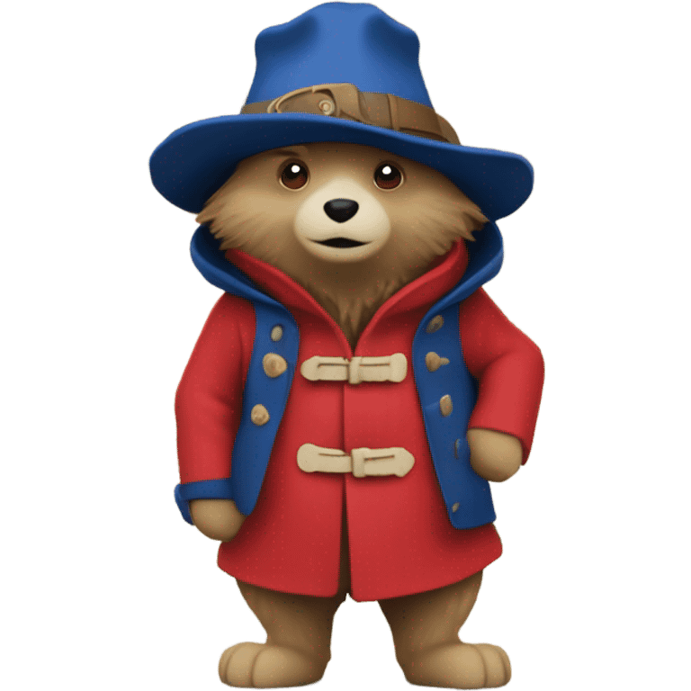 Paddington bear in Warwick castle emoji