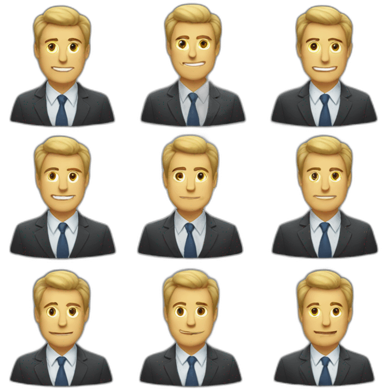 businessmen emoji