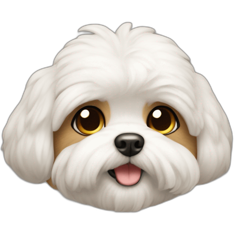 Bichón maltés emoji