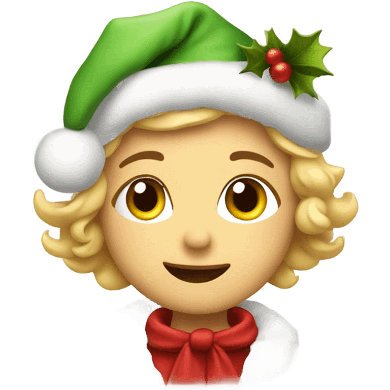 Cute Christmas emoji