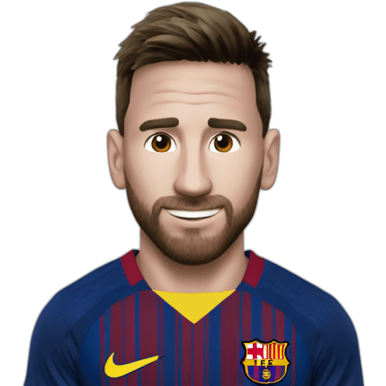 Fleur sur messi emoji