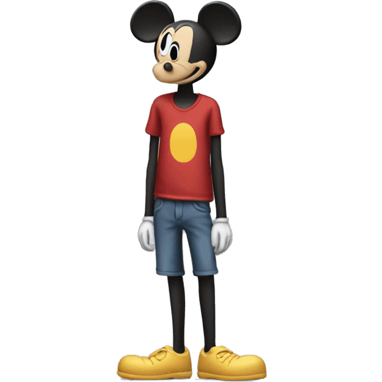 skinny mickey mouse emoji