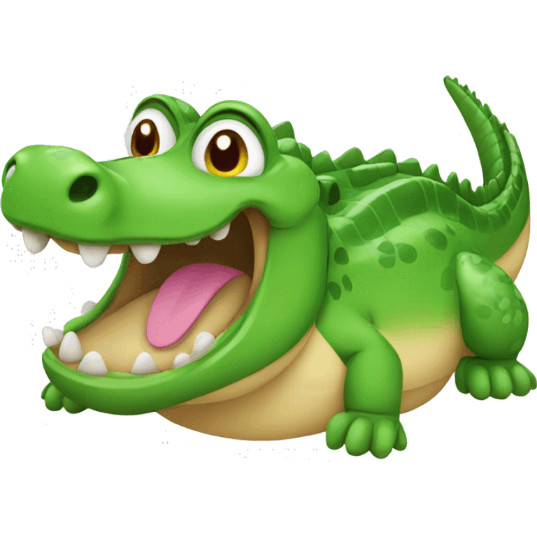 cute crocodile emoji