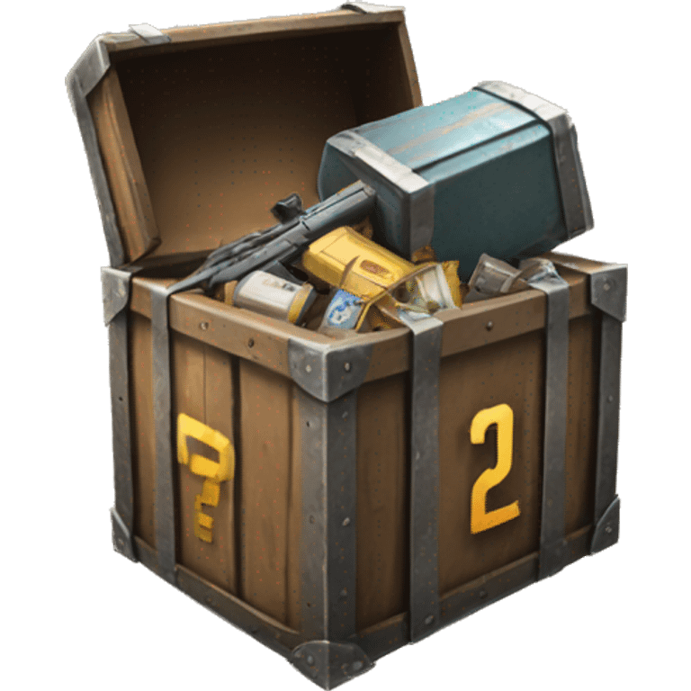 PUBG LOOT BOX emoji