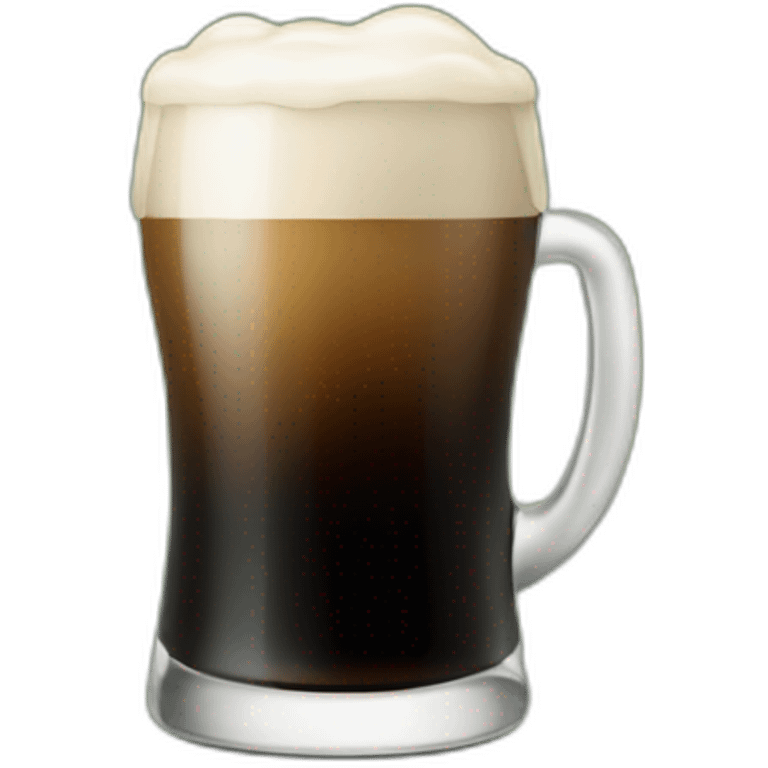 Irish drinking guinness emoji