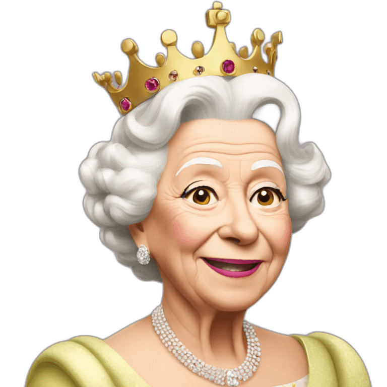 queen elizabeth emoji