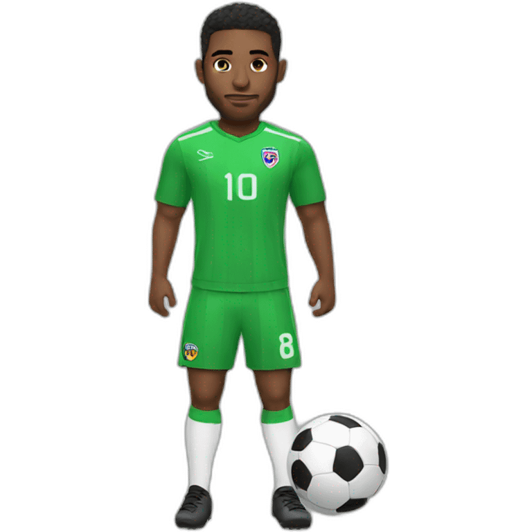 Footballer emoji