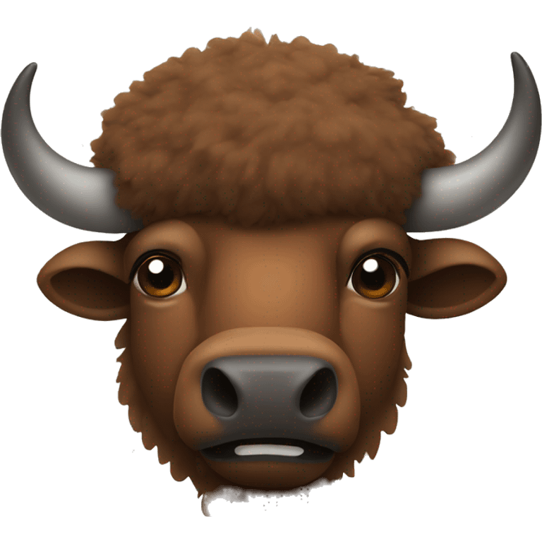 Bison in Oklahoma emoji