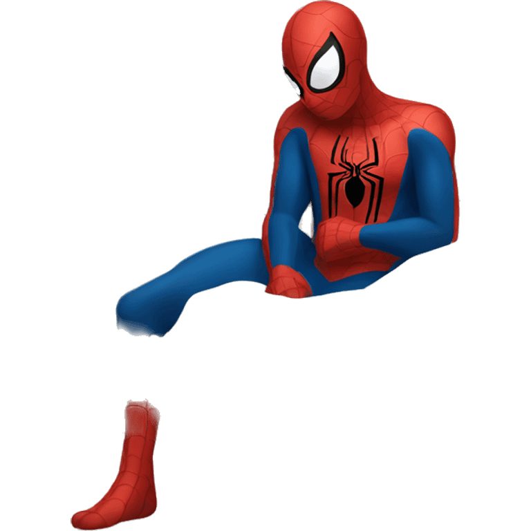 Spider-Man Sleeping emoji