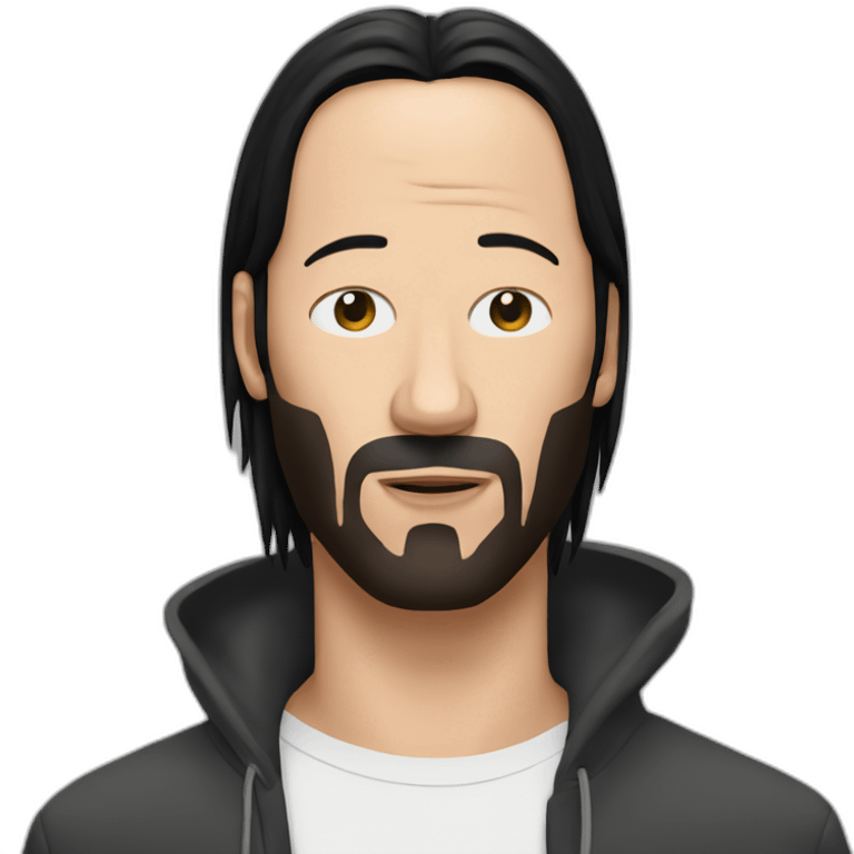 sick keanu emoji