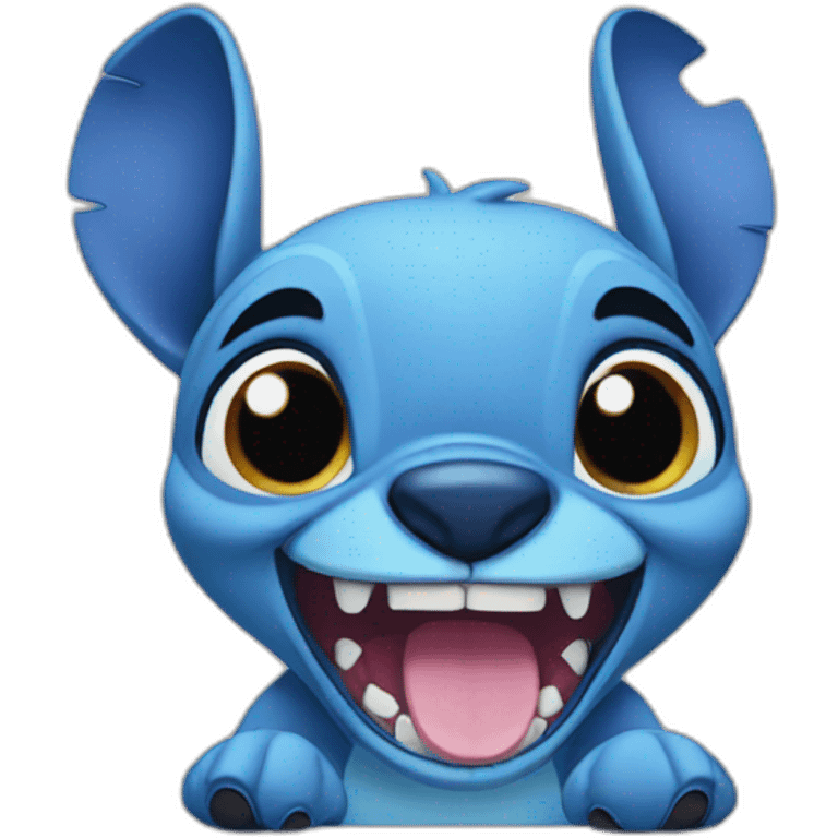 stitch happy emoji