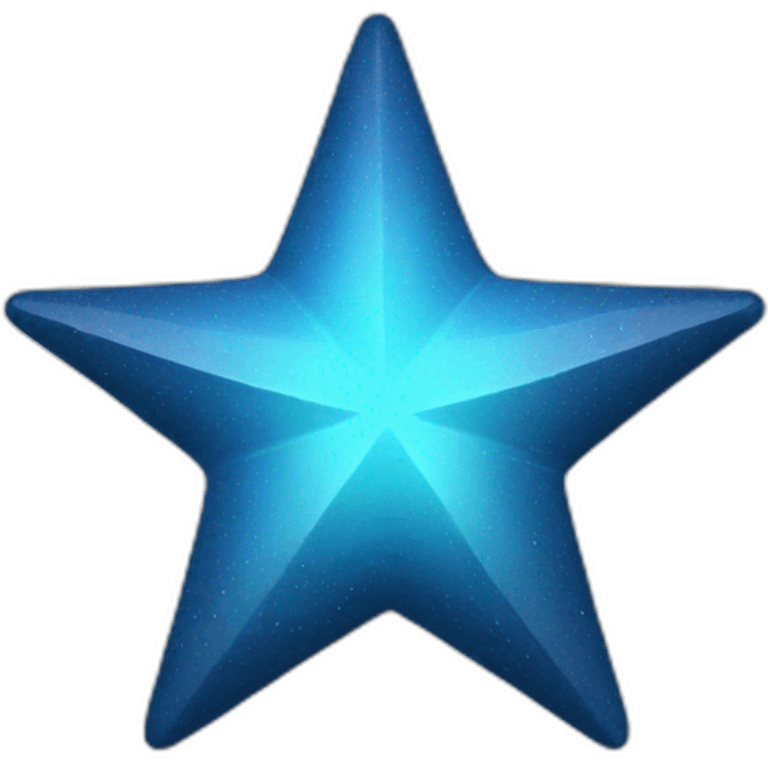 Blue star emoji