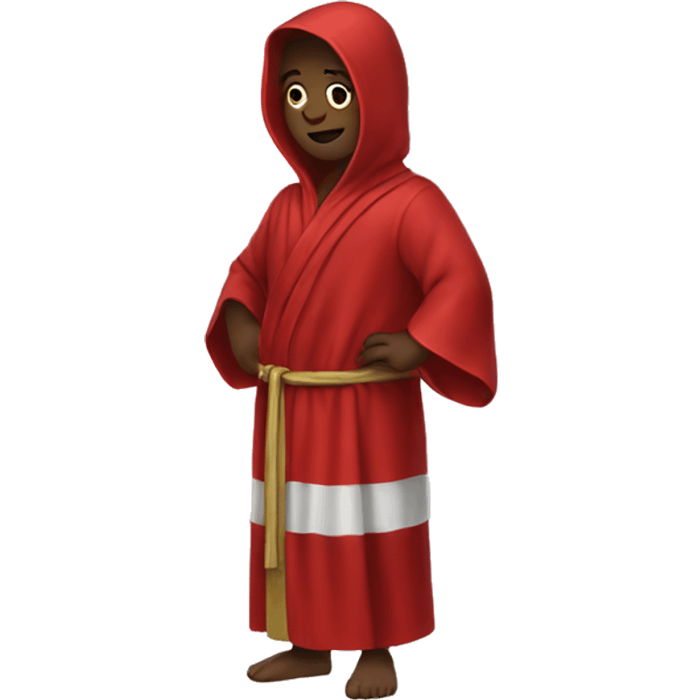 Red robe emoji