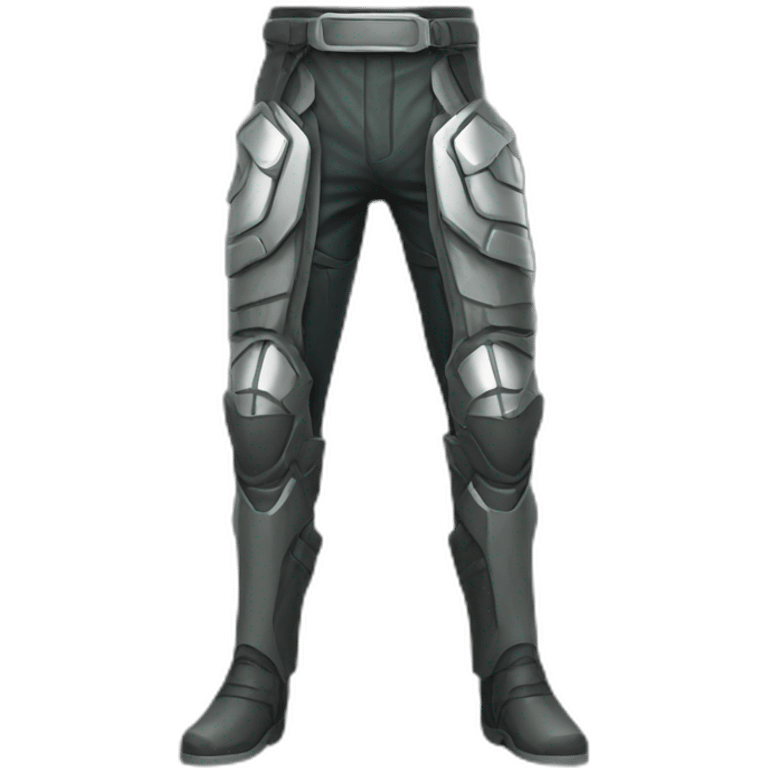 futuristic Technomancer armored pants emoji